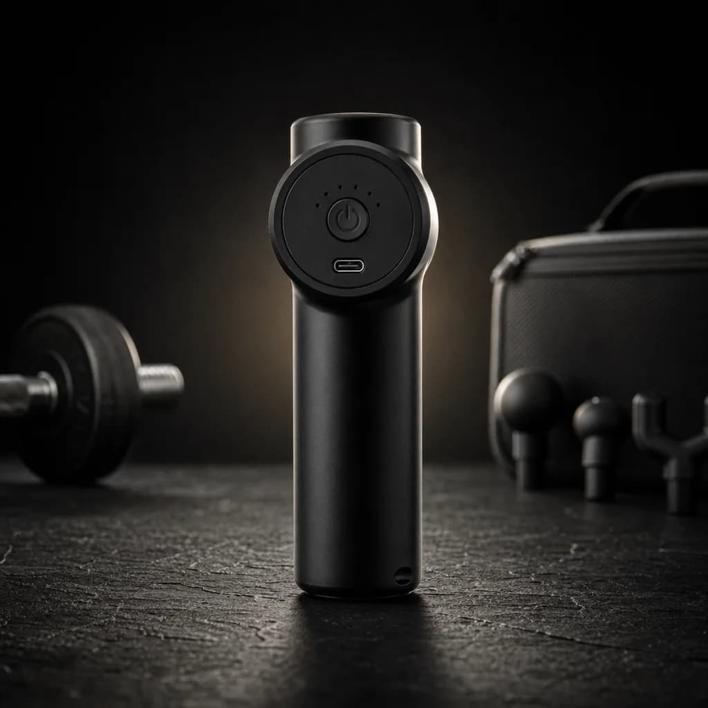 REVVOLT Mini Massage Gun — Dark Studio